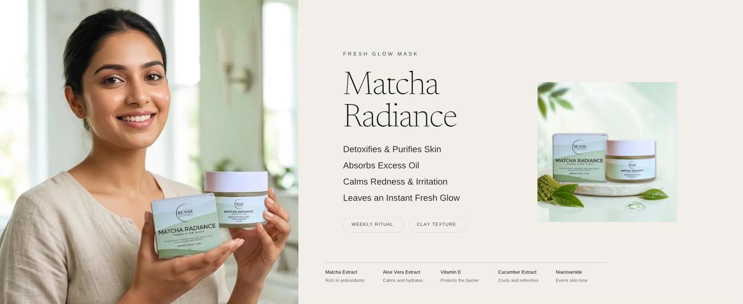 Re-Vise Posters (1464 x 600 px) - Matcha Radiance